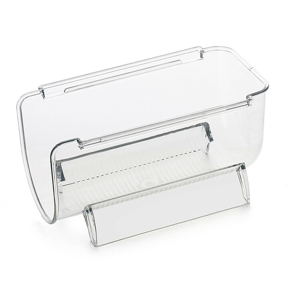 Pantry Fridge Stackable Plastic Wine Rack Holder Clear Wine Bottle Organizers