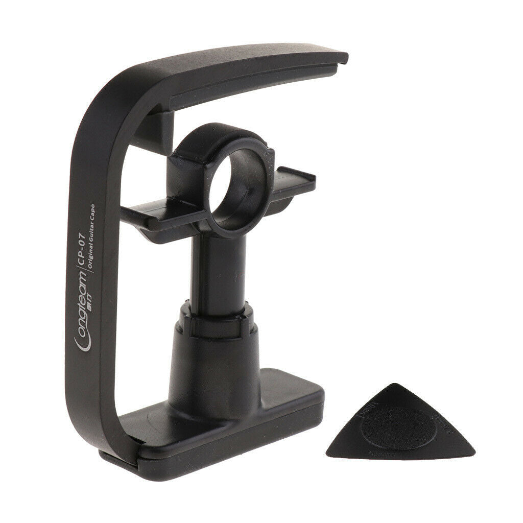 Aluminum Alloy Guitar Capo Clamp for 6 String Acoustic Electric Guitar Black
