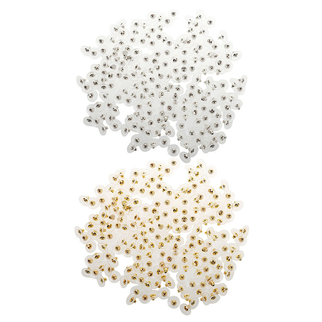 200 Pairs Earring Backs Findings Earings Accessory Secure Hypoallergenic