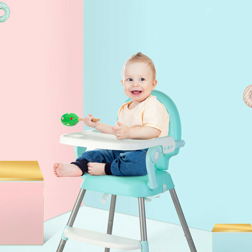 Baby Feeding High Chair Table Seat Booster Foldable Children Infant Pink
