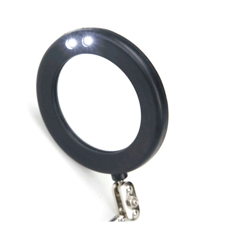 360Â° Rotate Car LED light Welding Repair Reflector Telescopic Inspection Mirror