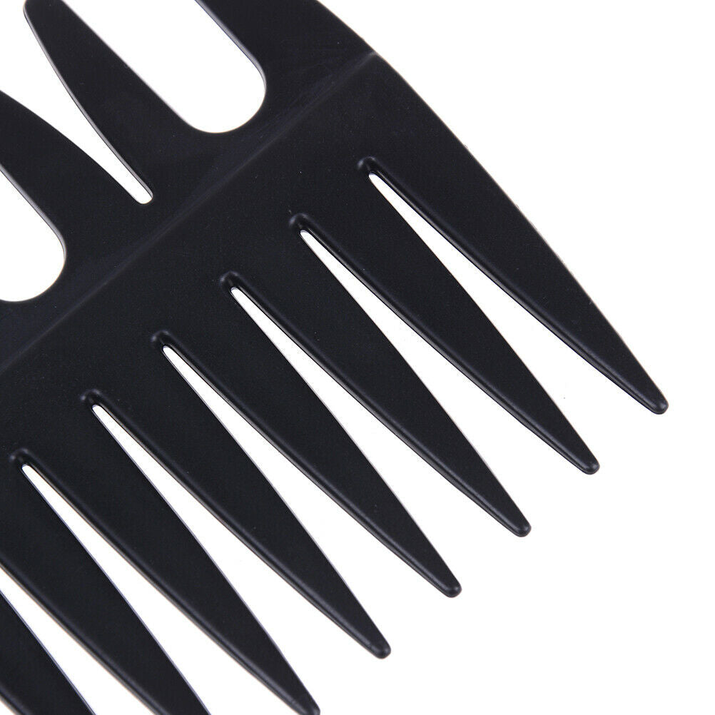 Two-sided fishbone comb wide tooth comb detangling hairbrush scalp massag.l8