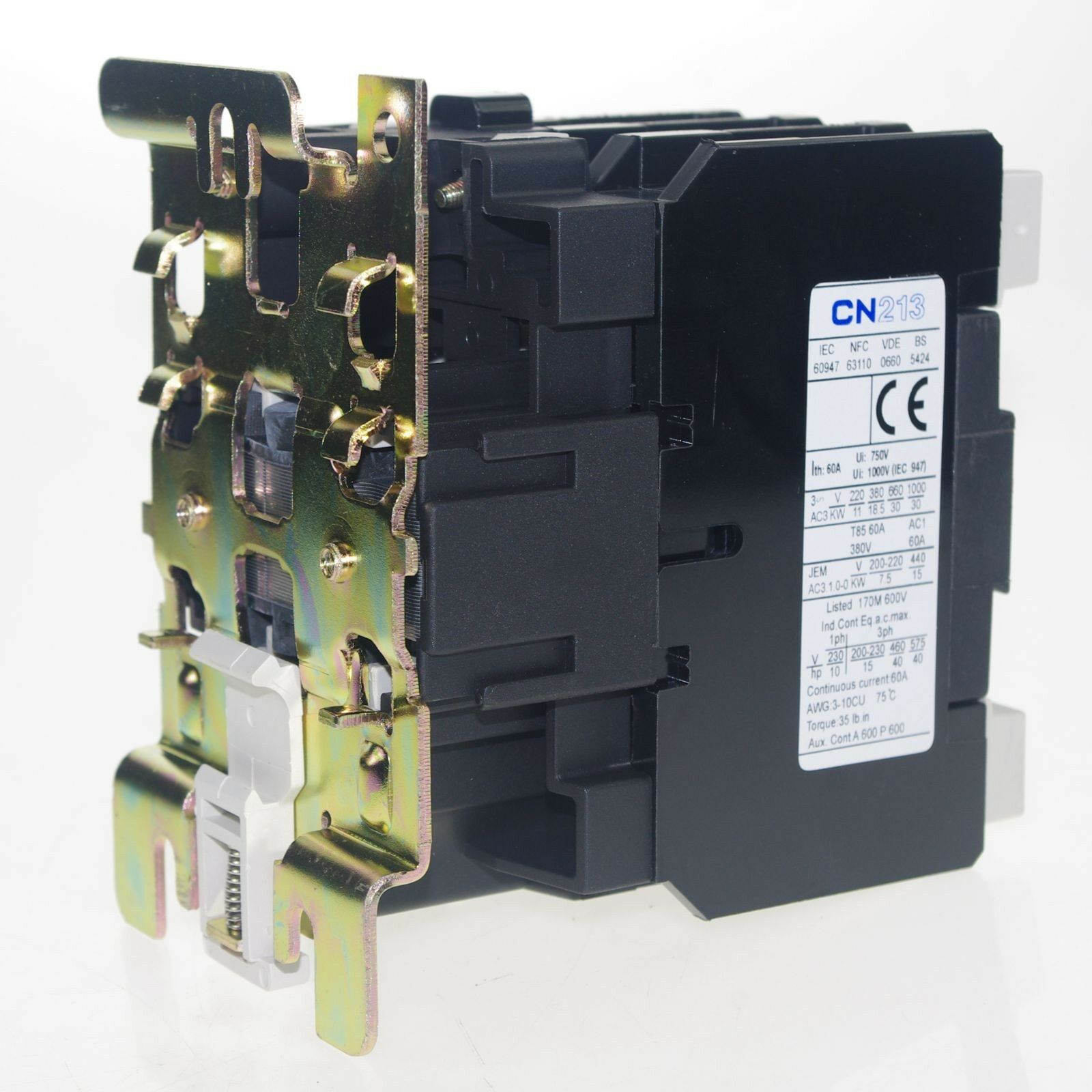 AC Contactor Motor Starter Relay (LC1) CJX2-4011 NO+NC 380/400V Coil 40A 18.5KW