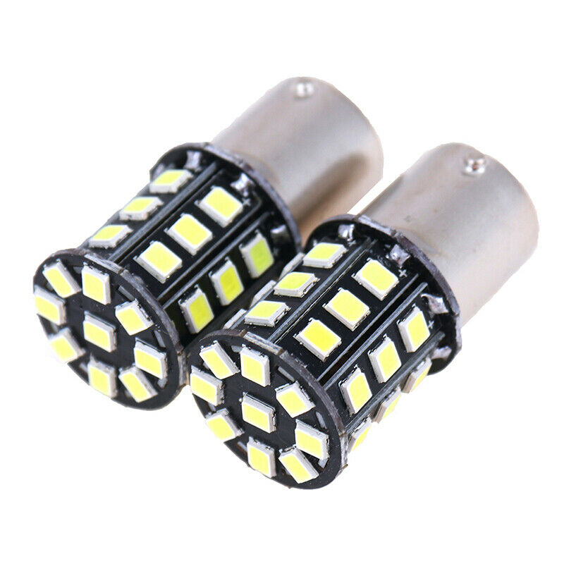 4X 1156 BA15S 2835 33-SMD White LED Bulbs Car Turn Signal Lamp Brake Light.l8