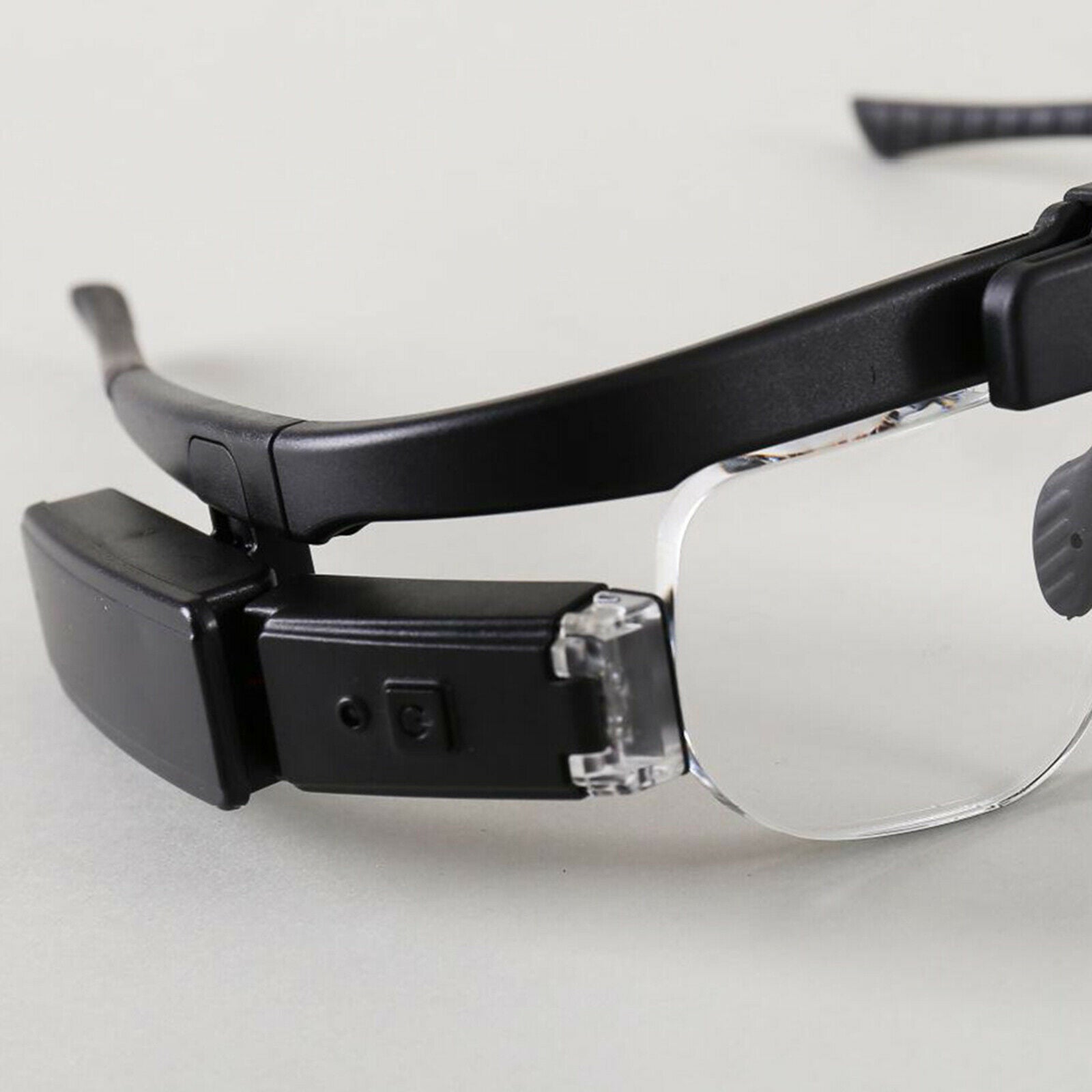 Headband Magnifier w/ LED Light Headset Magnifying Glasses Visor Handsfree