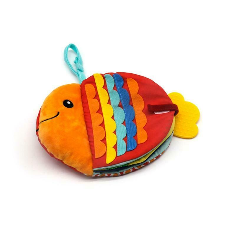 Creative Small Fish Cloth Book Cartoon Sea Animals Baby Early Education Gift