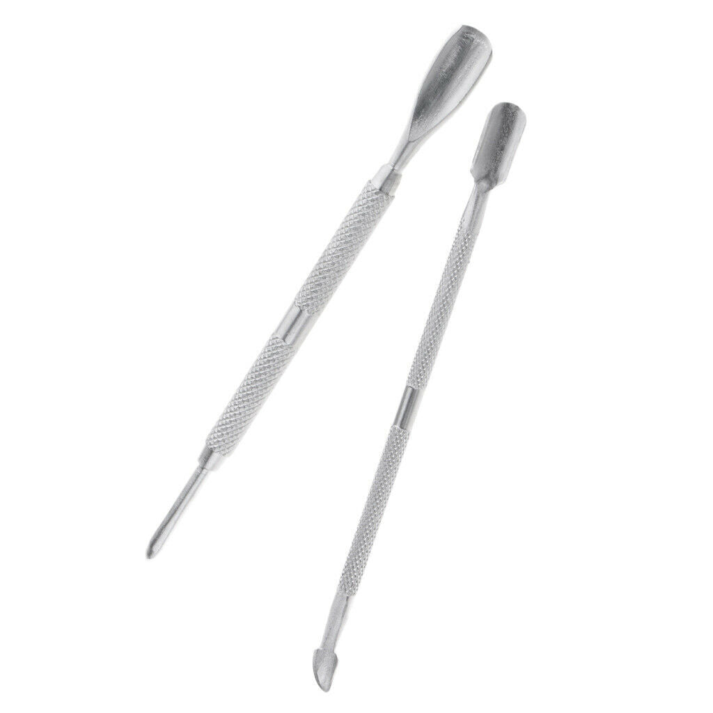 Cuticle Remover Nai Cuticle Spoon Pusher Remover Cutter Nipper Clipper Set