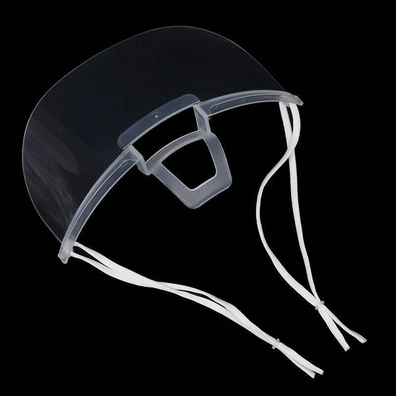 1pcs Face Cover Mouth Shield Visor Adjustable Anti-Fog Anti-SalivaBACABWCAH XC