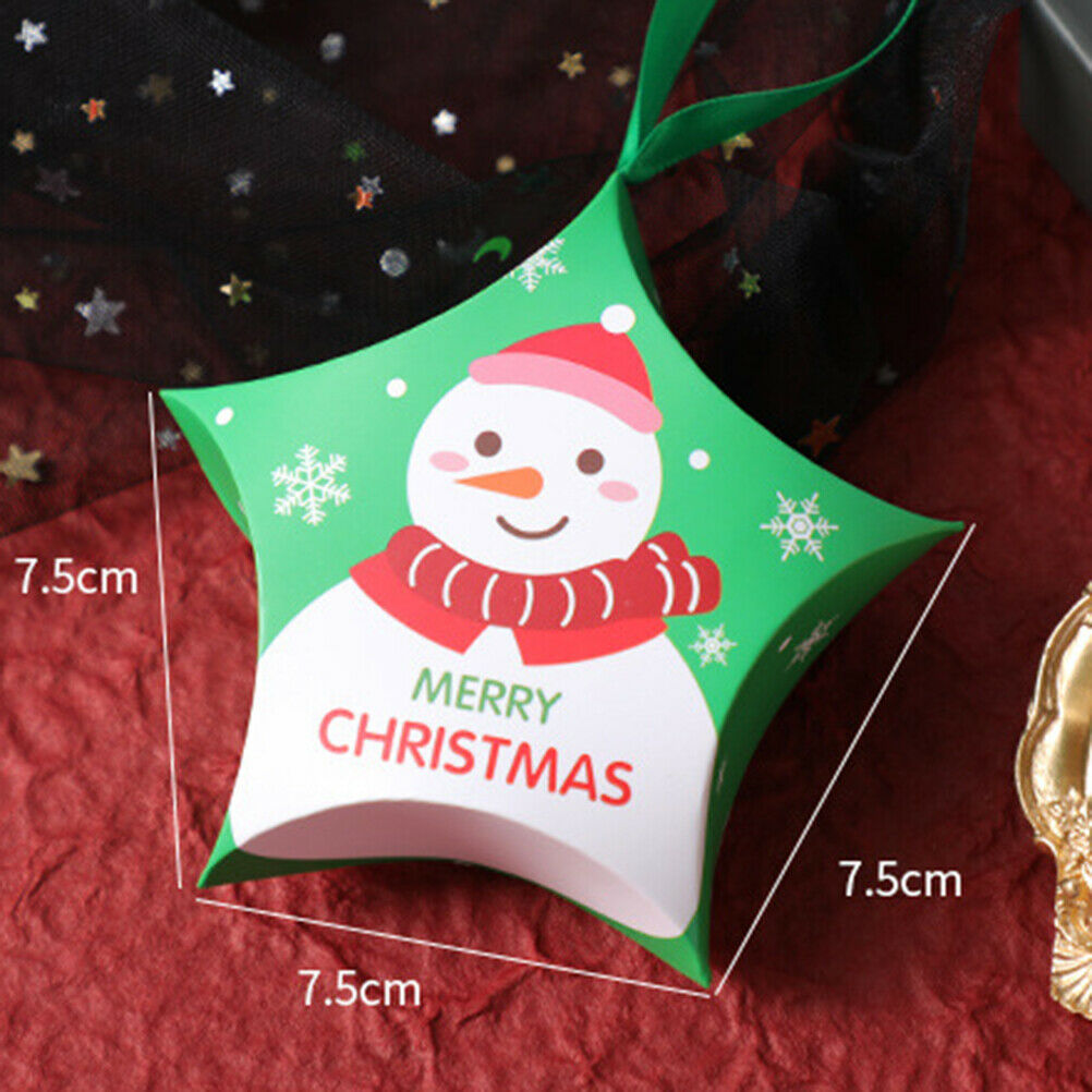 Christmas Paper Boxes Chocolate Candy Boxes Paper Gift Stars Christmas Gift Box