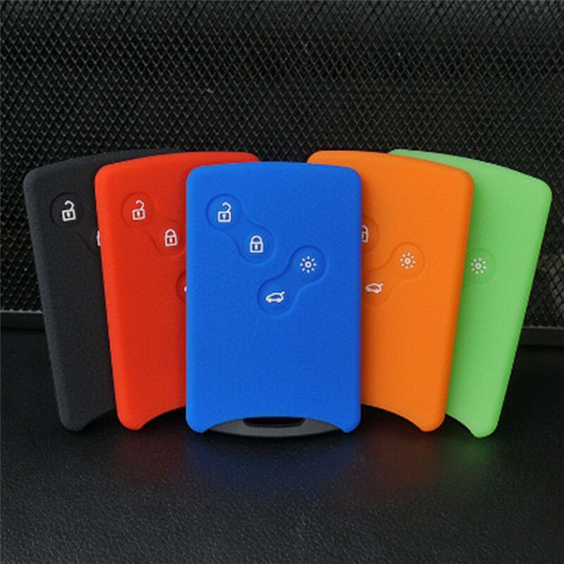 Silica Gel Car key Cover Case Protector for Renault Clio Logan Megane 2 lji Tt