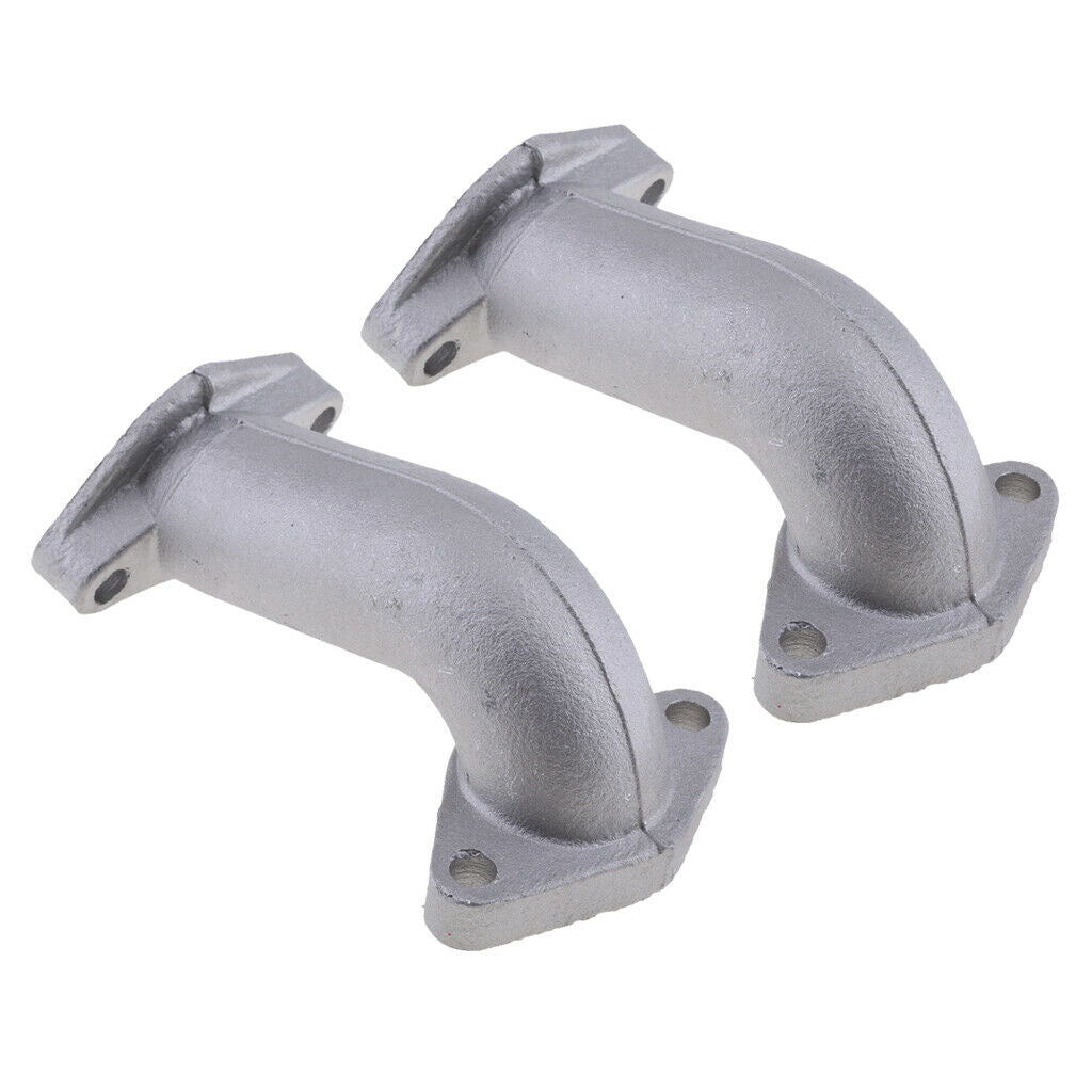 2pcs Carb Carburetor Intake Manifold For 110cc 125cc Dirt Pit Bike Kart Quad