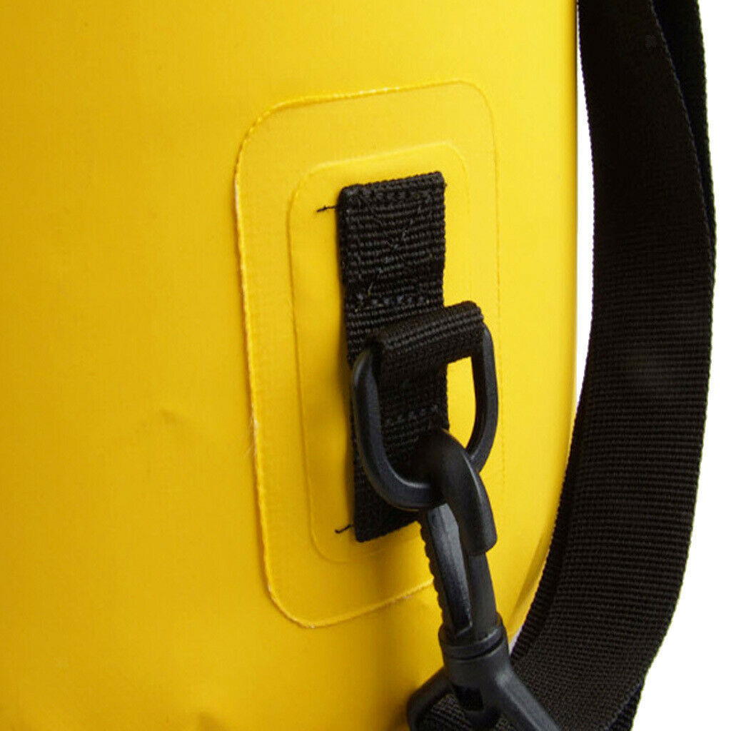 Outdoor Waterproof Bag Drifting Dry Bag Kayak Canoe Rafting  60L Yellow