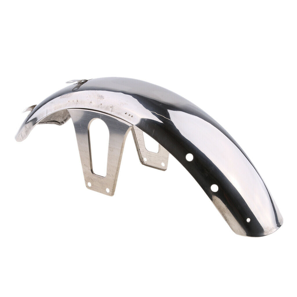 Front  Stainless Steel Motorcycle Mudguard Front For