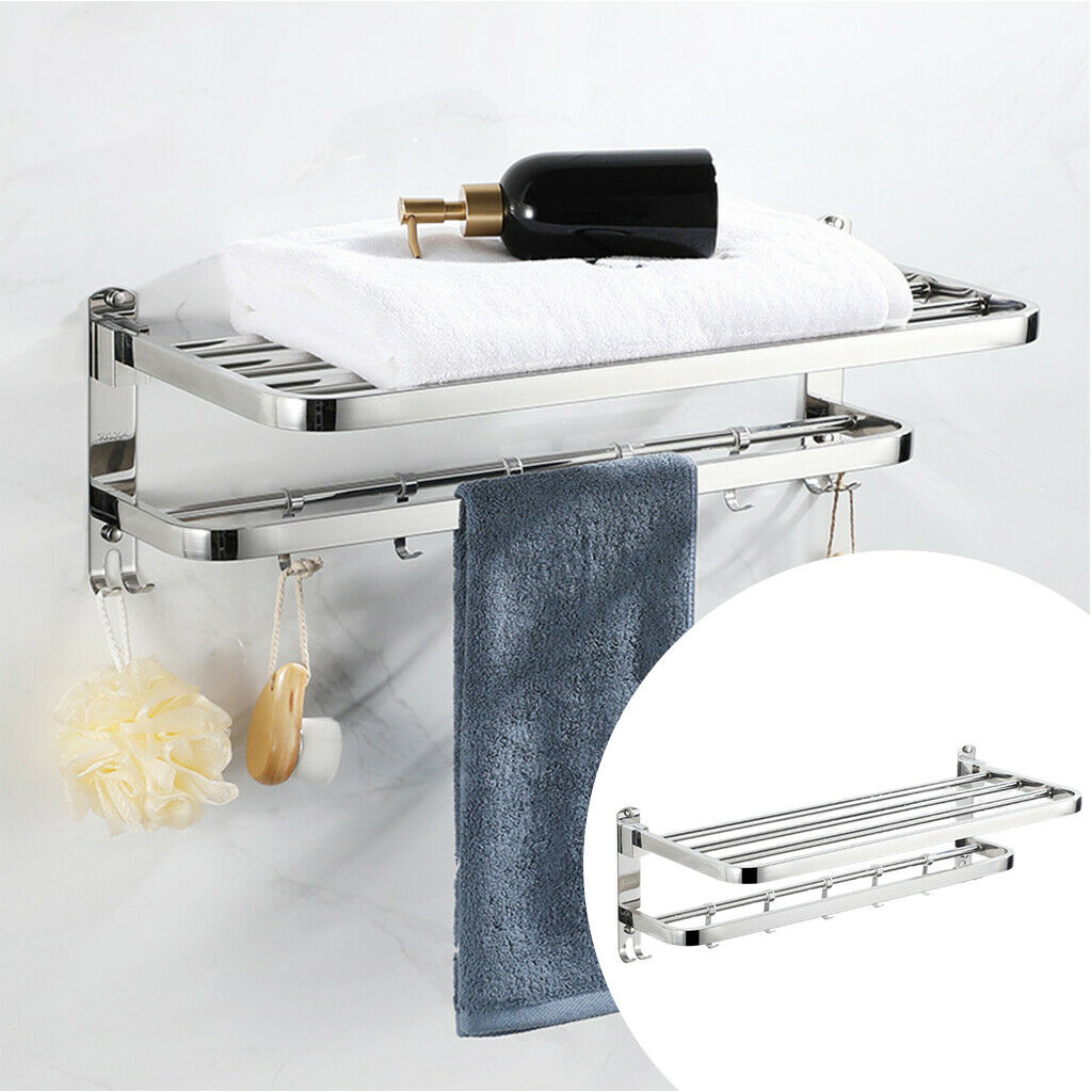 Towel Bar Bathroom Hardware Accessory 60cm