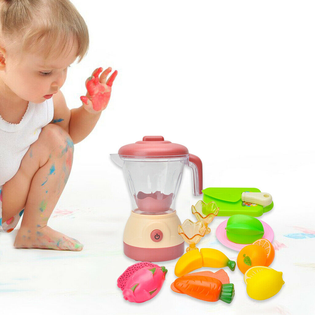 Juicer Toys Toddlers Pretend Cook Blender Learning Preschool Kitchen Toys