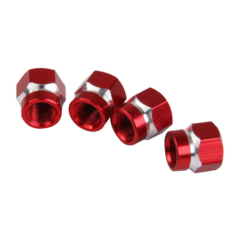 8pcs Alloy Car Motorcycle Bicycle Wheel Tire Tyre Stem Air Valve Cap Covers