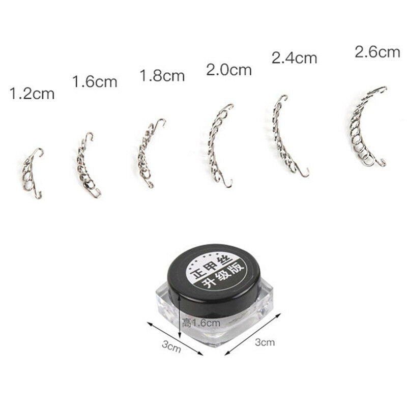12Pcs Ingrown Toe Nail Correction Wire Fixer Pedicure Paronychia Recover GK S XC