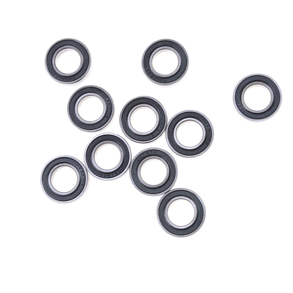 10x 6902-2RS Bearing 15x28x7 mm Metric Thin Section Ball Bearings 6902RS WGJBDA
