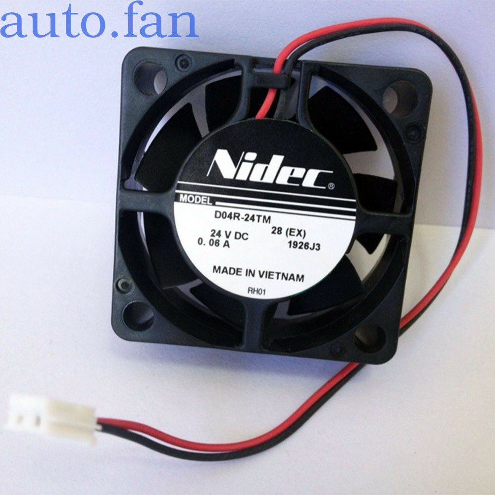 202020For Nidec 4015 D04R-24TM Inverter Cooling fan 40X40X15mm 24V 0.06A 2-Pin