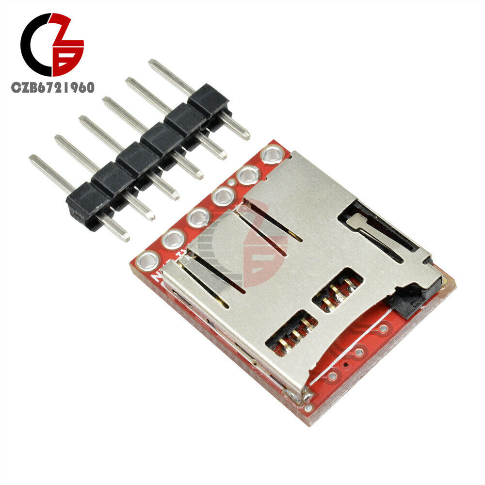 Openlog Serial Data Logger Open Source Recorder ATmega328 Support Micro SD Red