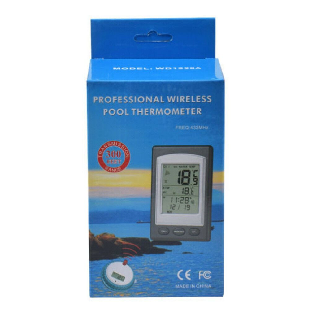 Wireless Digital Pool SPA Hot Tub Temperature Floating Sensor Thermometer