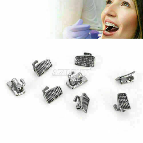 Dental Orthodontic Buccal Tubes 1st 2nd Molar Tube Roth MBT 022 Bondable AZDENT