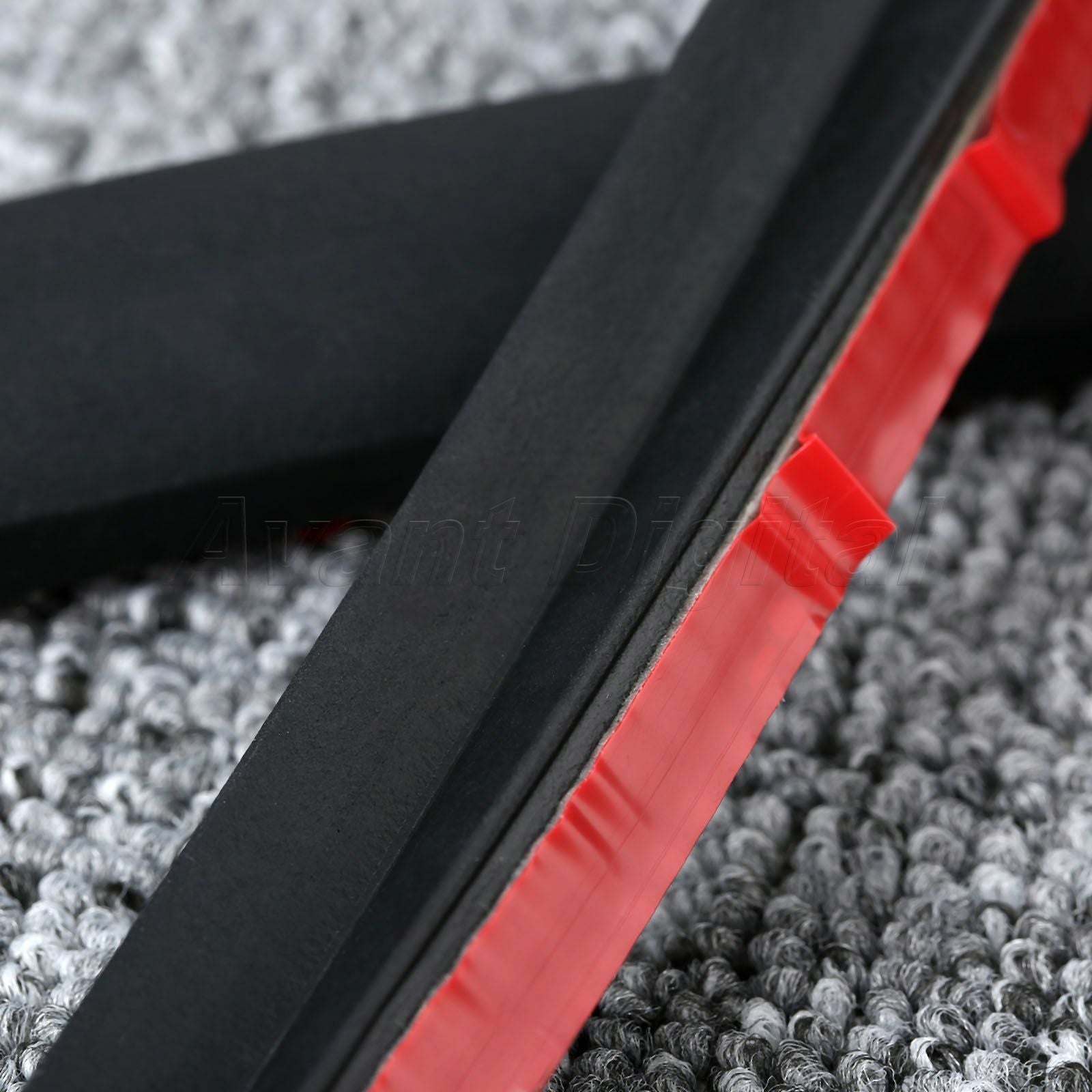 4M Car Truck Motor Door P-Type Rubber Sealing Weather Strip Hollow Universal