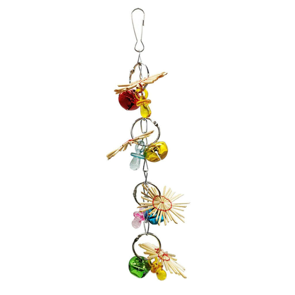 Birds Parrots Natural Woven Straws Toys Birds Chew Toys Bird Finches Macaws