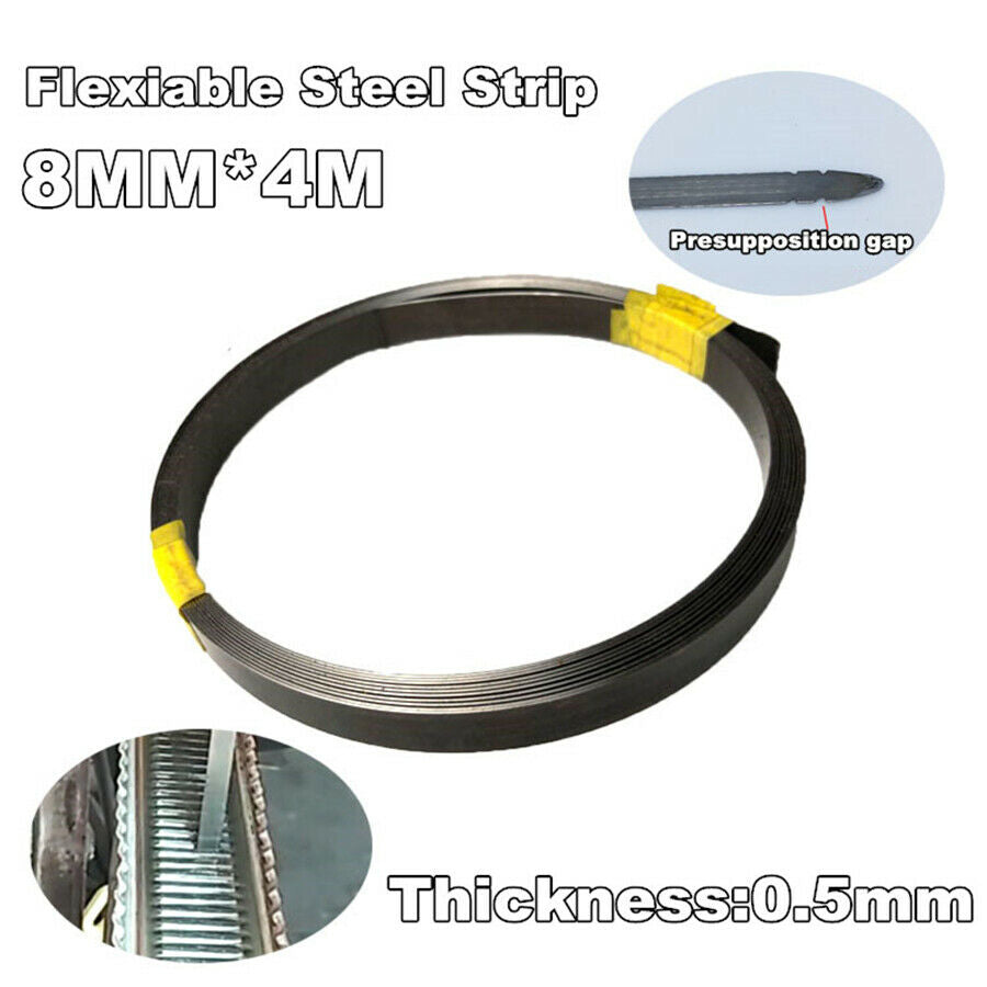Radiator Rust Cleaner Tool-Pass Through Pierce High Quality Steel Strip 8MM*4M