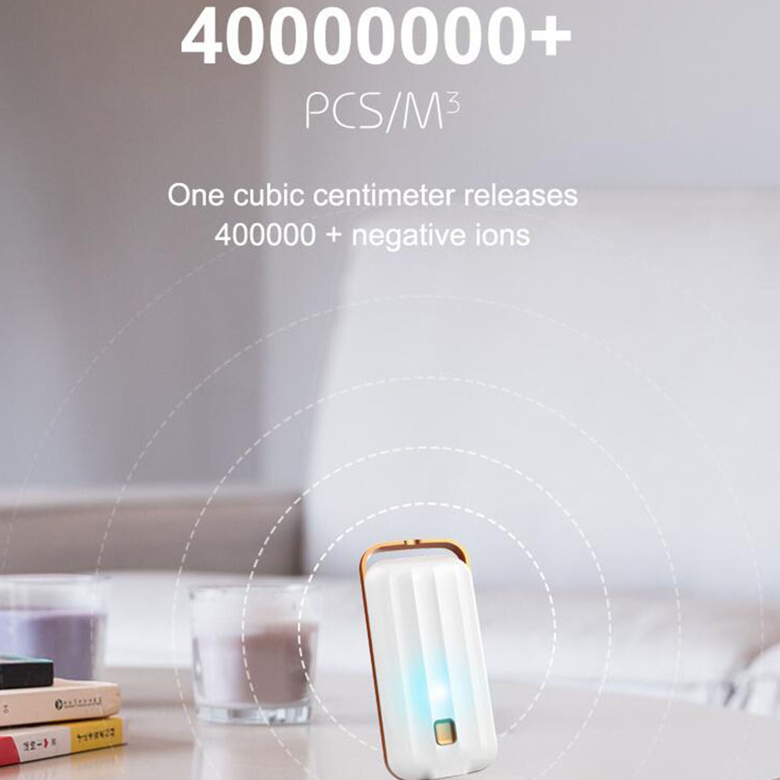 Portable Necklace Air Purifier Mini Anion Wearable Negative Lonizer Generator