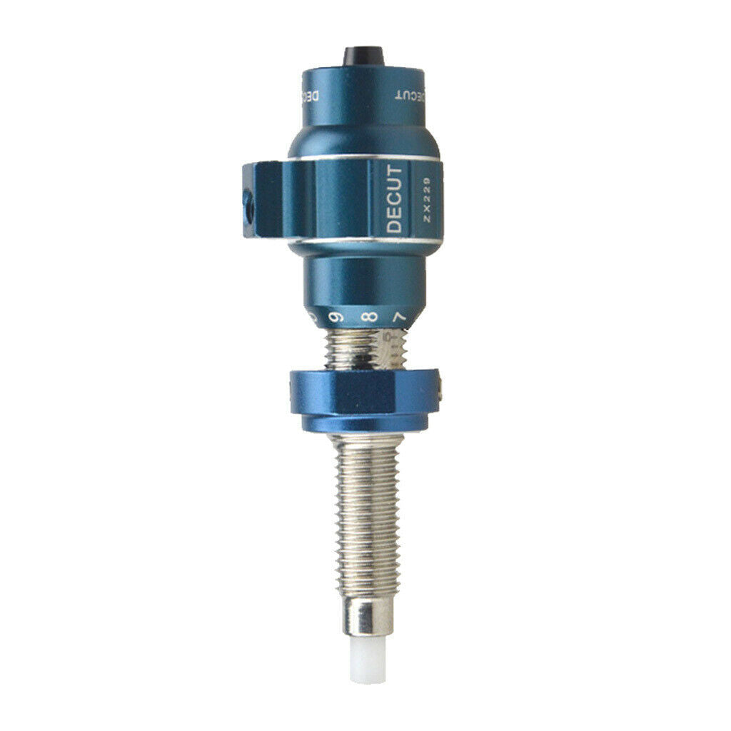 Archery Recurve Bow Cushion Plunger Screw on Arrow Rest Button Set Blue