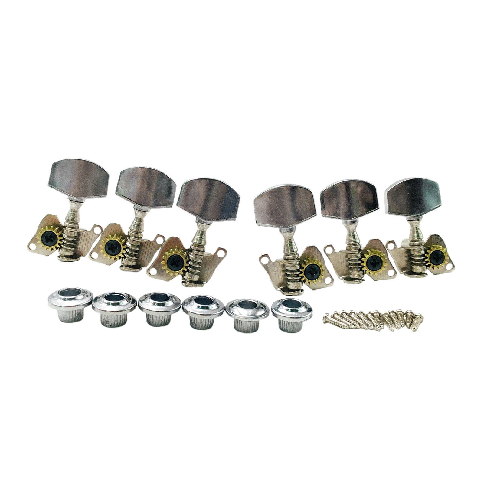 Guitar Tuning Keys Pegs Open Gear Machine Heads Square Head Fine Finish Accs