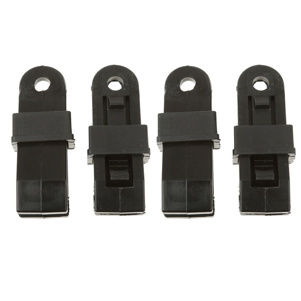 4 Pieces Easily Tent Clip Buckle Hooks for Family Tent