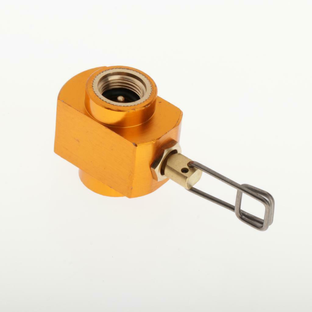 Outdoor Picnic Propane Refill Connector Burner Butane Filling Valve Adapter