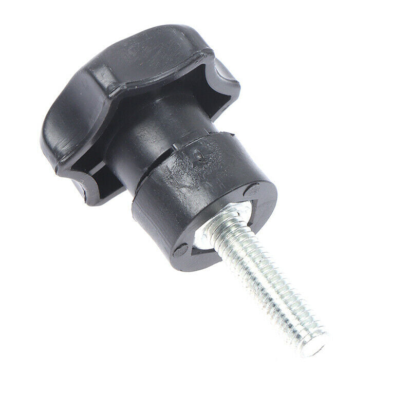 Tighten the guiding rule screw with the pressing screw of the manual ceramic KX