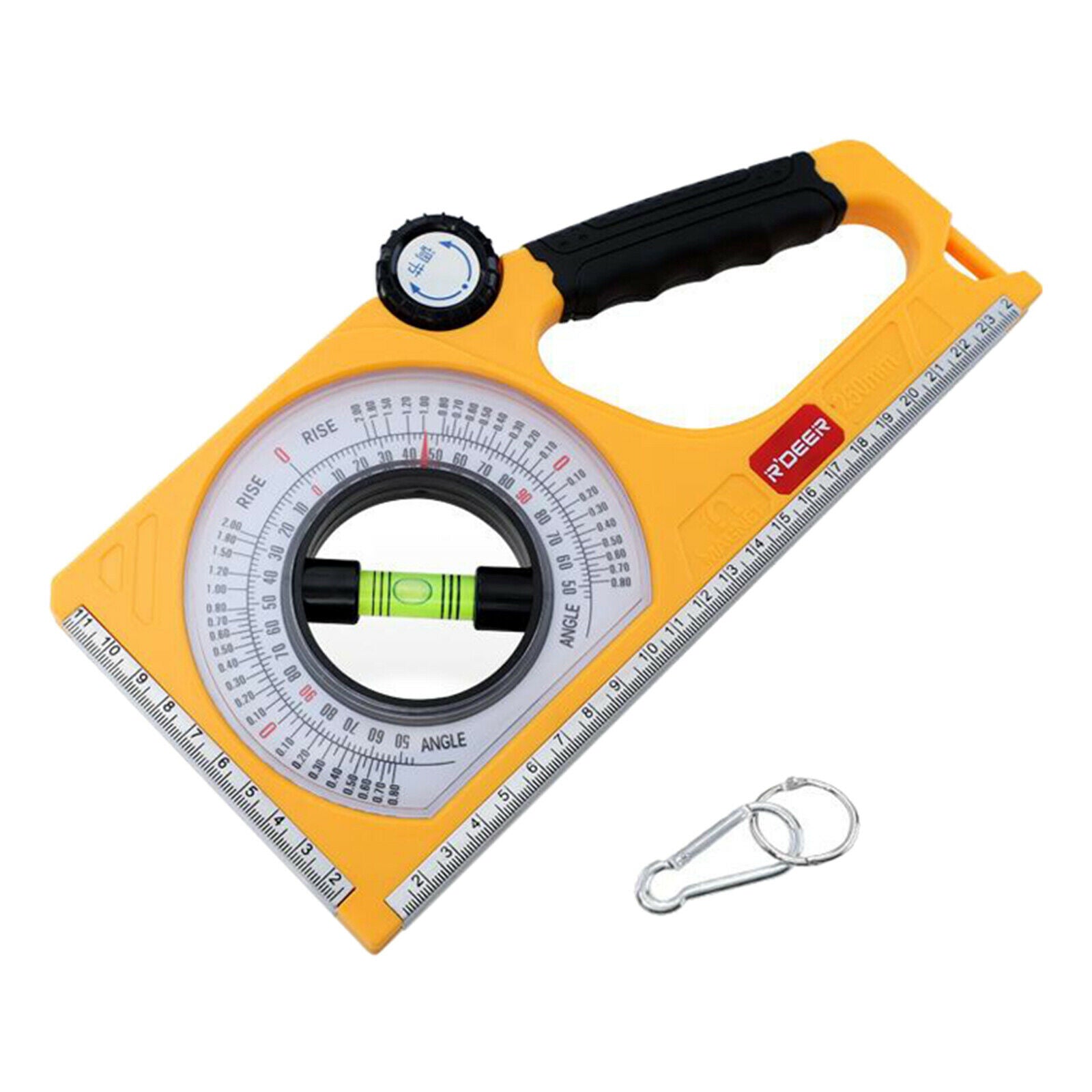 1pcs Multifunction Degree Slope Measure Instruments Bevel Protractor