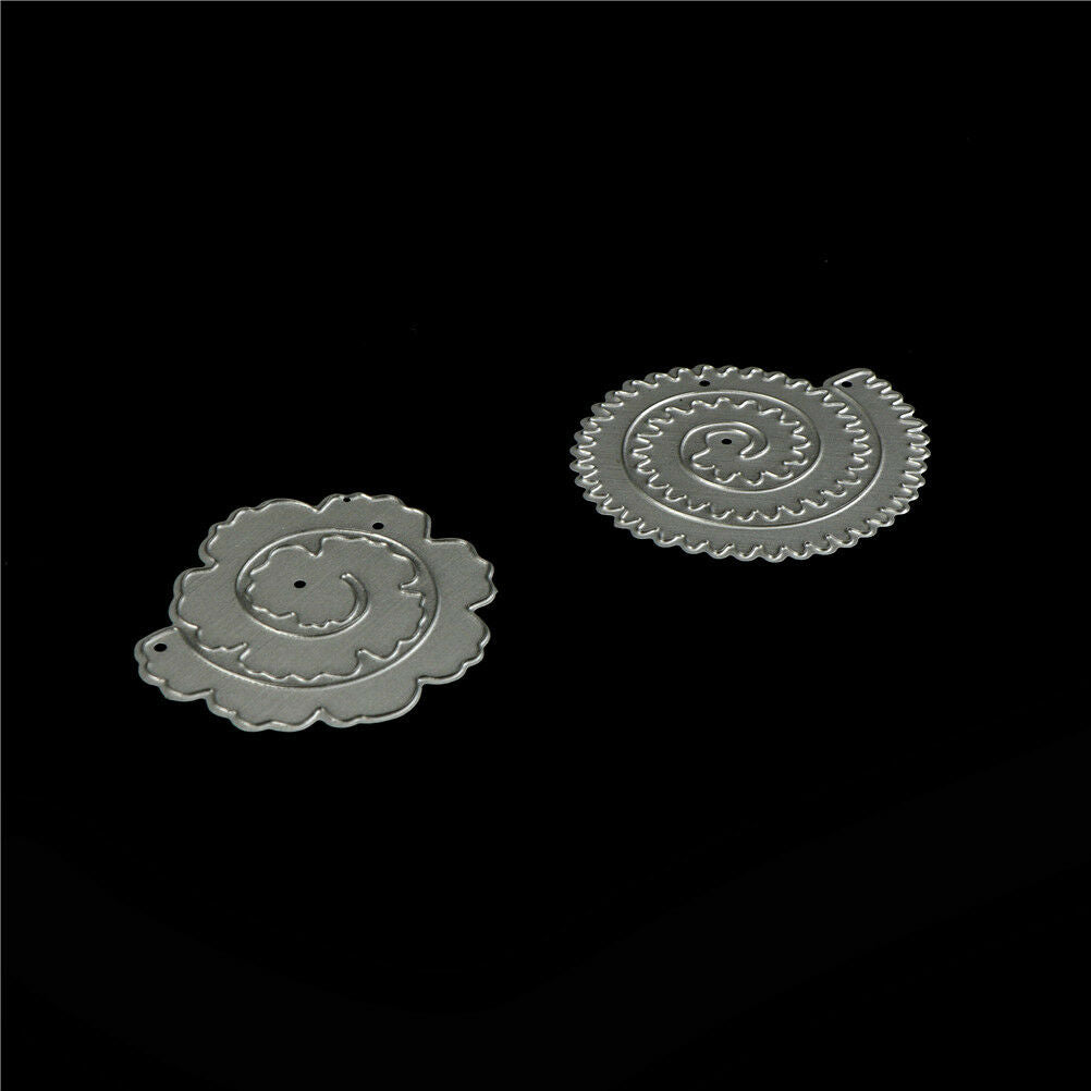 2pcs Flowers Metal Cutting Dies Stencil For DIY Scrapbooking Album Cards D.l8