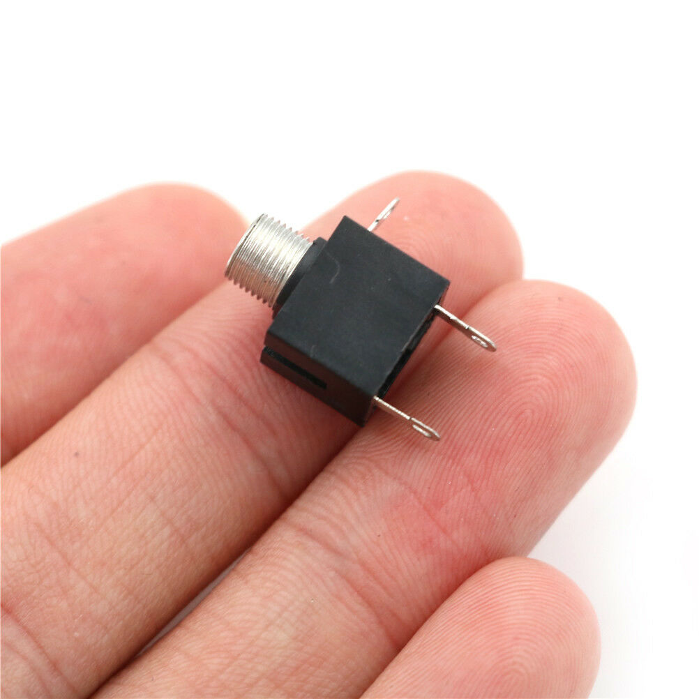20pcs 3.5mm Female Connector 3 Pin Headphone Jack Socket Mono Channel PJ-301M DF