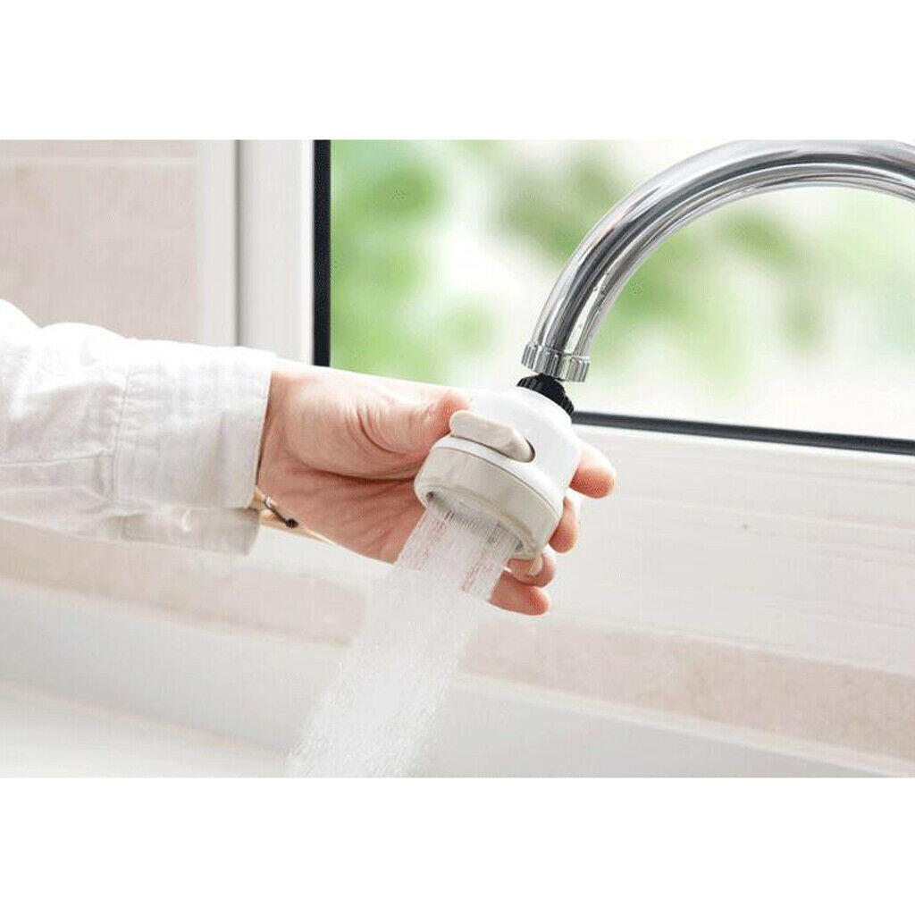 Rotate Water Saving Tap Anti Splash Faucet Nozzle Filter Aerator Diffuser