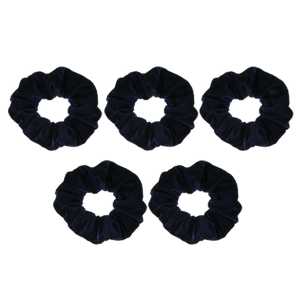 20 Pack Womens Fashion Velvet Elastic Scrunchies Bobble Hair Ropes