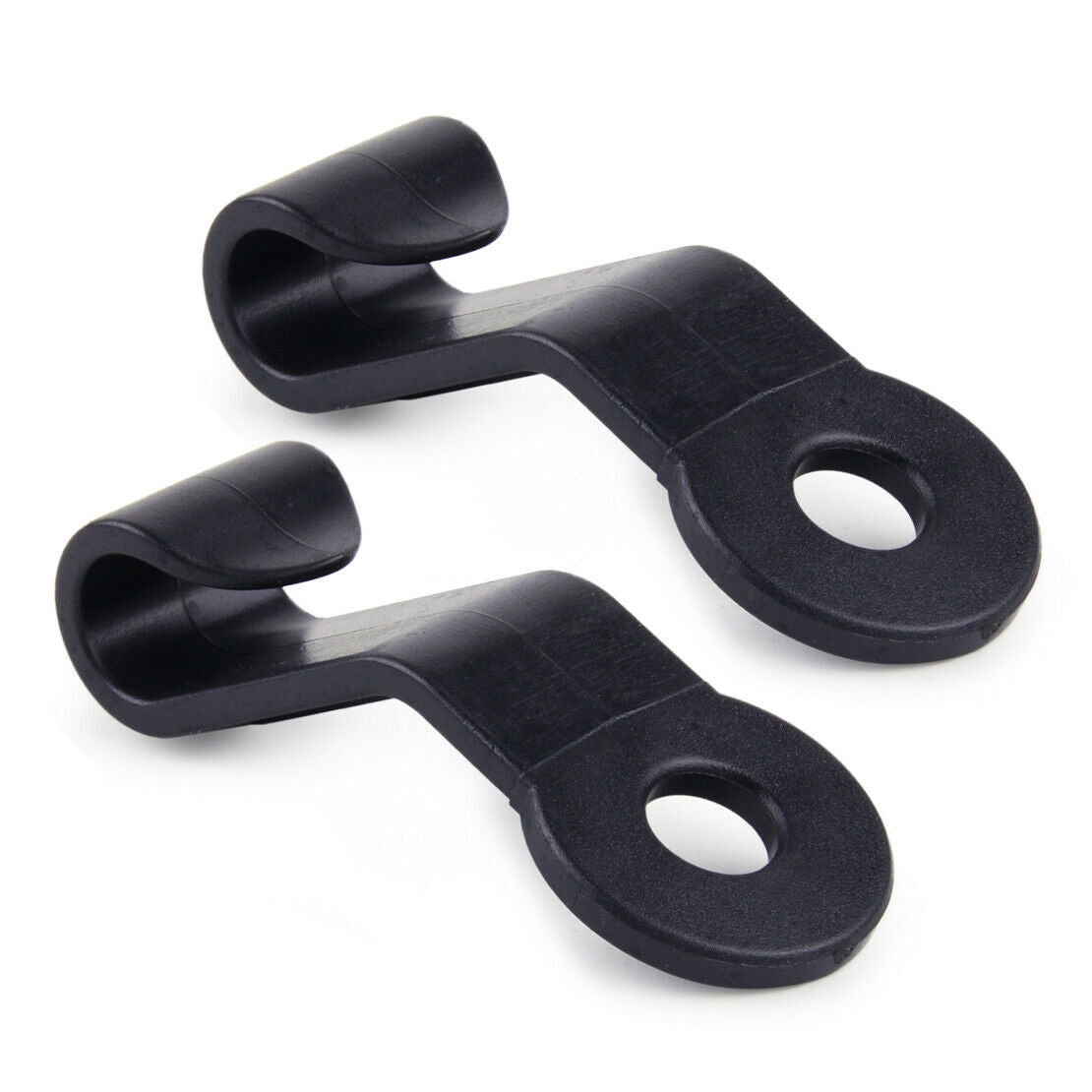 2pcs Universal Car Back Seat Headrest Sundries Hooks Purse Bag Hanger Holder An