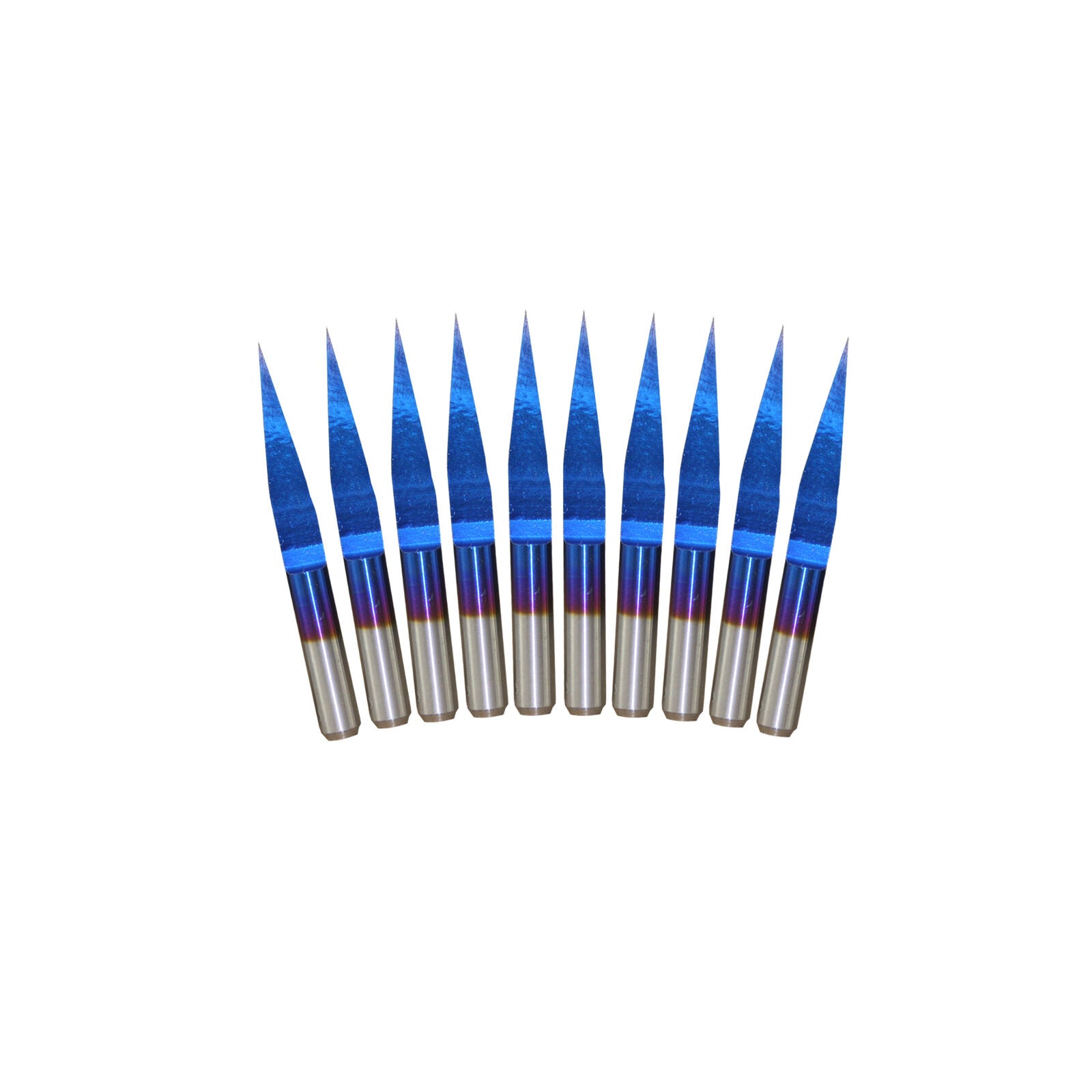 1pcs 3.175mm Carbide PCB Engraving Bits CNC Router Tool 10 Degree 0.1mm V-Shape