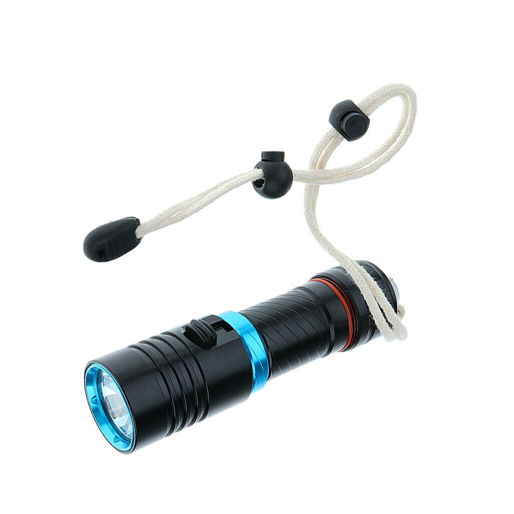 100m Diving LED Torch XML L2 1000 Lumens Waterproof LED Flashlight Portable