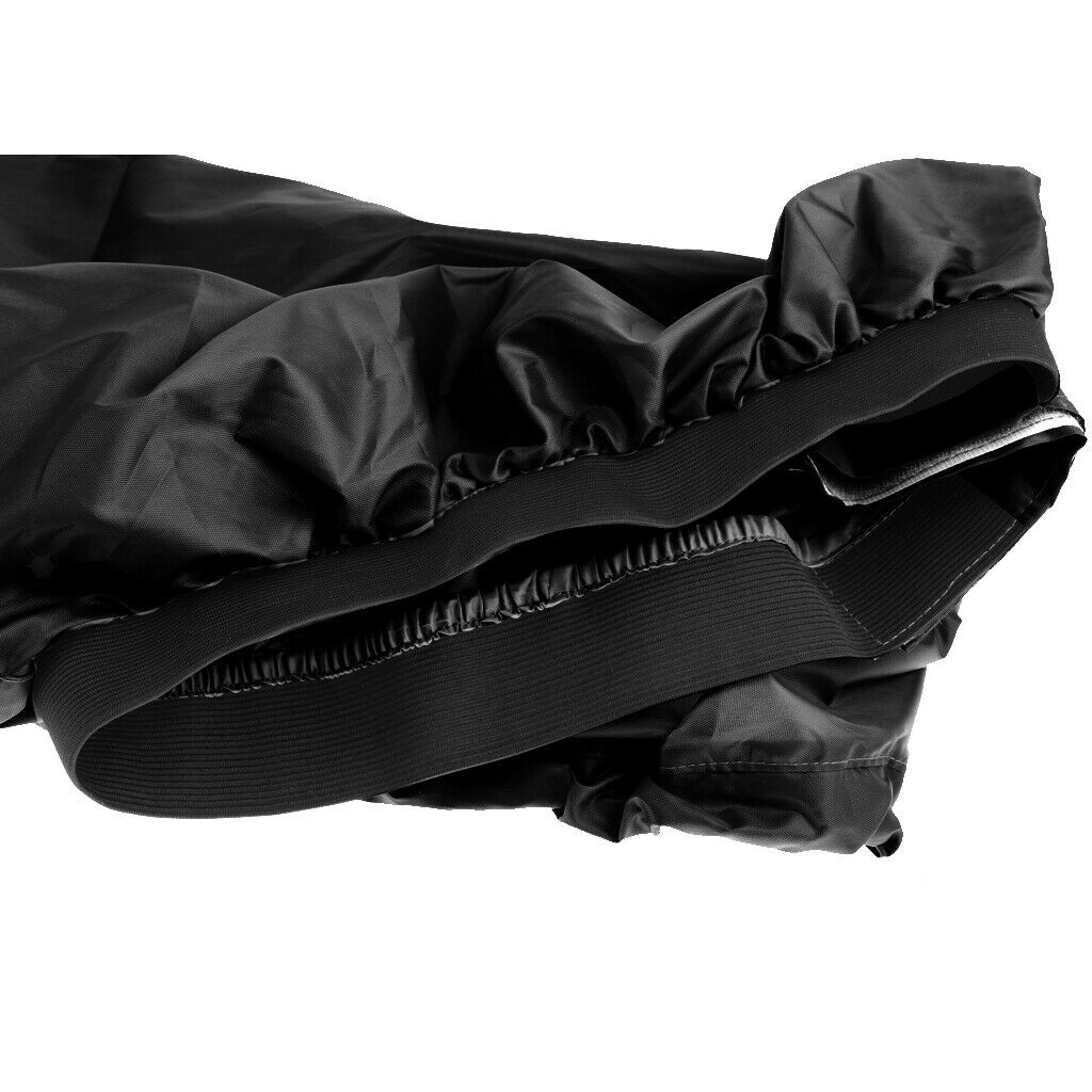Deluxe Black Nylon Adjustable Waterproof Kayak Cockpit Cover Accessories
