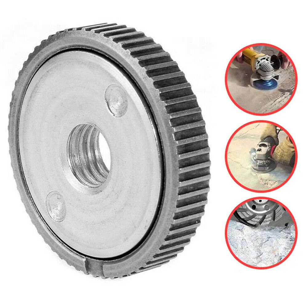 Locking Plate Chuck for M14 Angle Grinder Quick Release Nut Clamp Device @