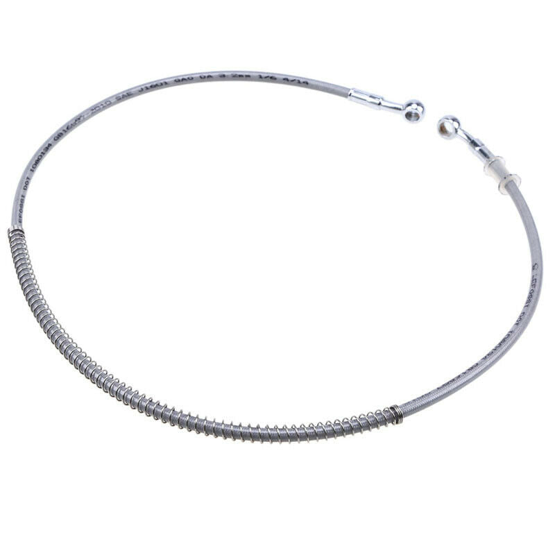 55cm Braided Steel Brake Clutch Oil Hose Line Pipe Tube Universal Fit Motorcycle