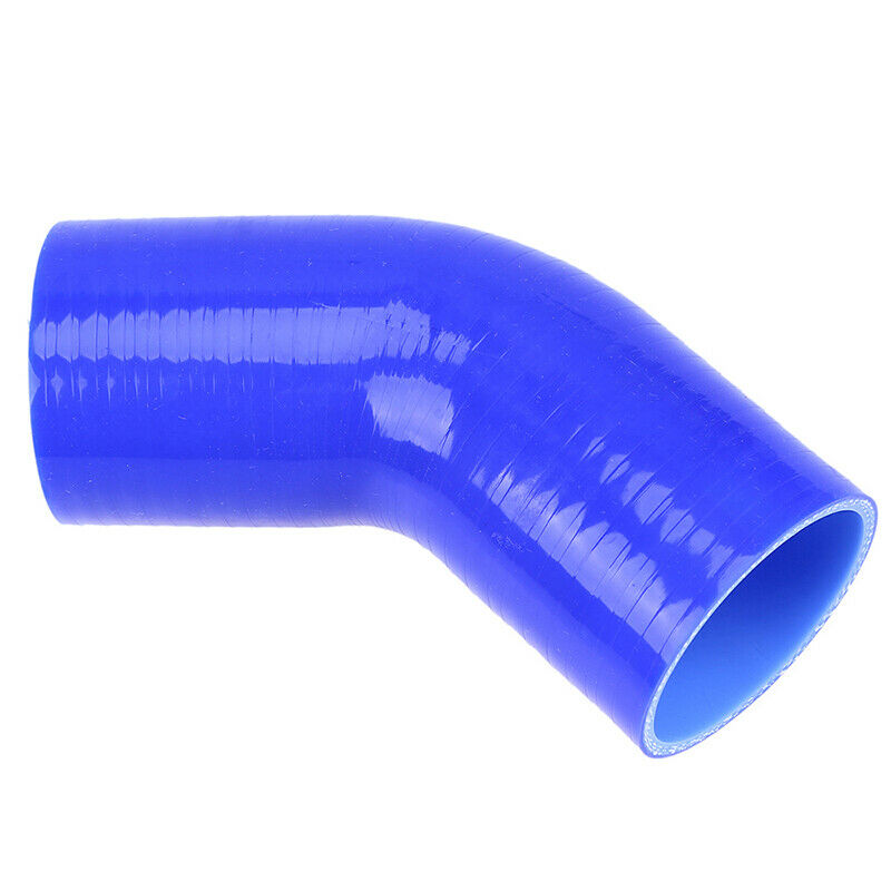 45 Degree Elbow Silicone Coupler Turbo Intake Intercooler Pipe 57mm Inner