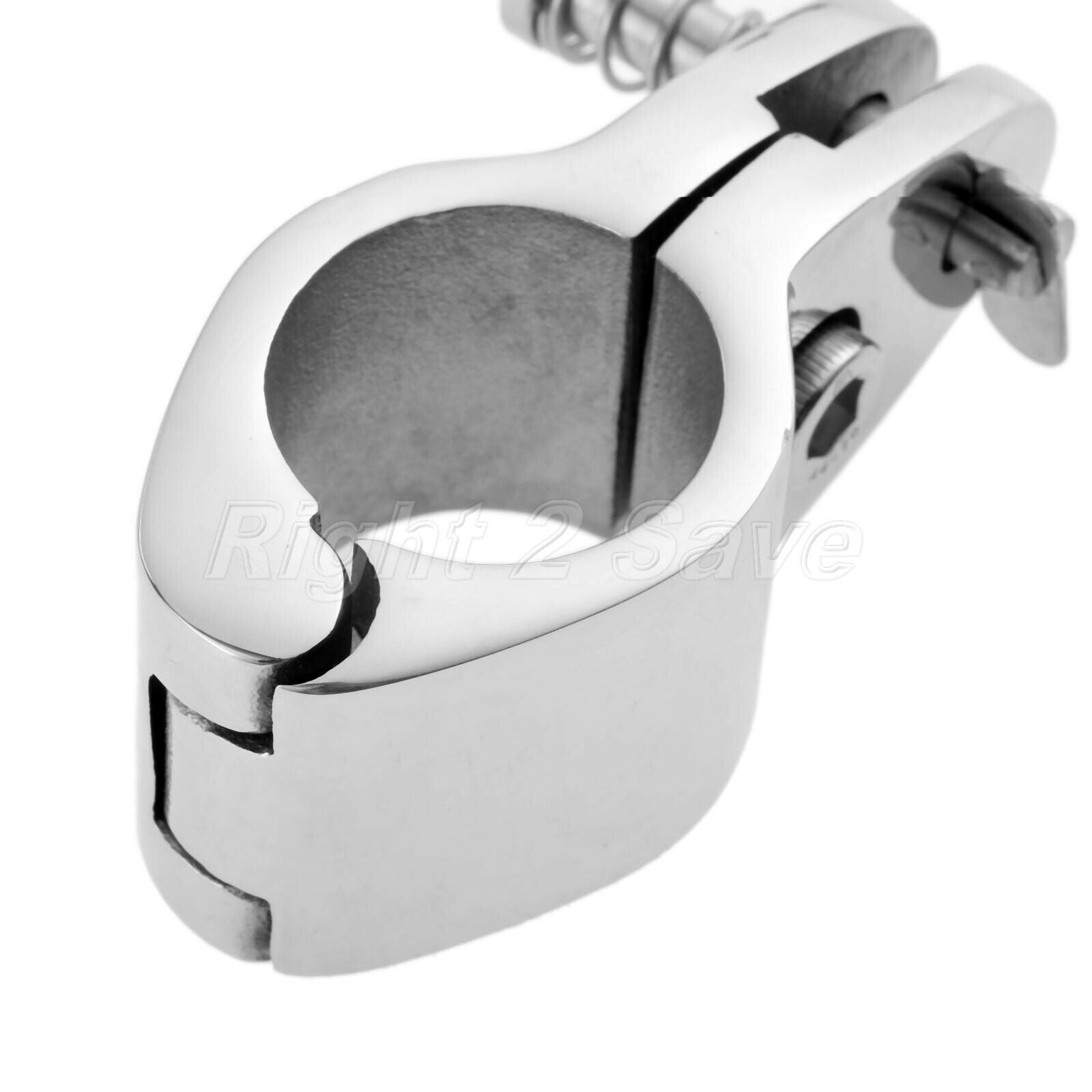 1" Boat Marine Stainless Hardware Fittting Bimini Top Jaw Slide Hinged Adapter
