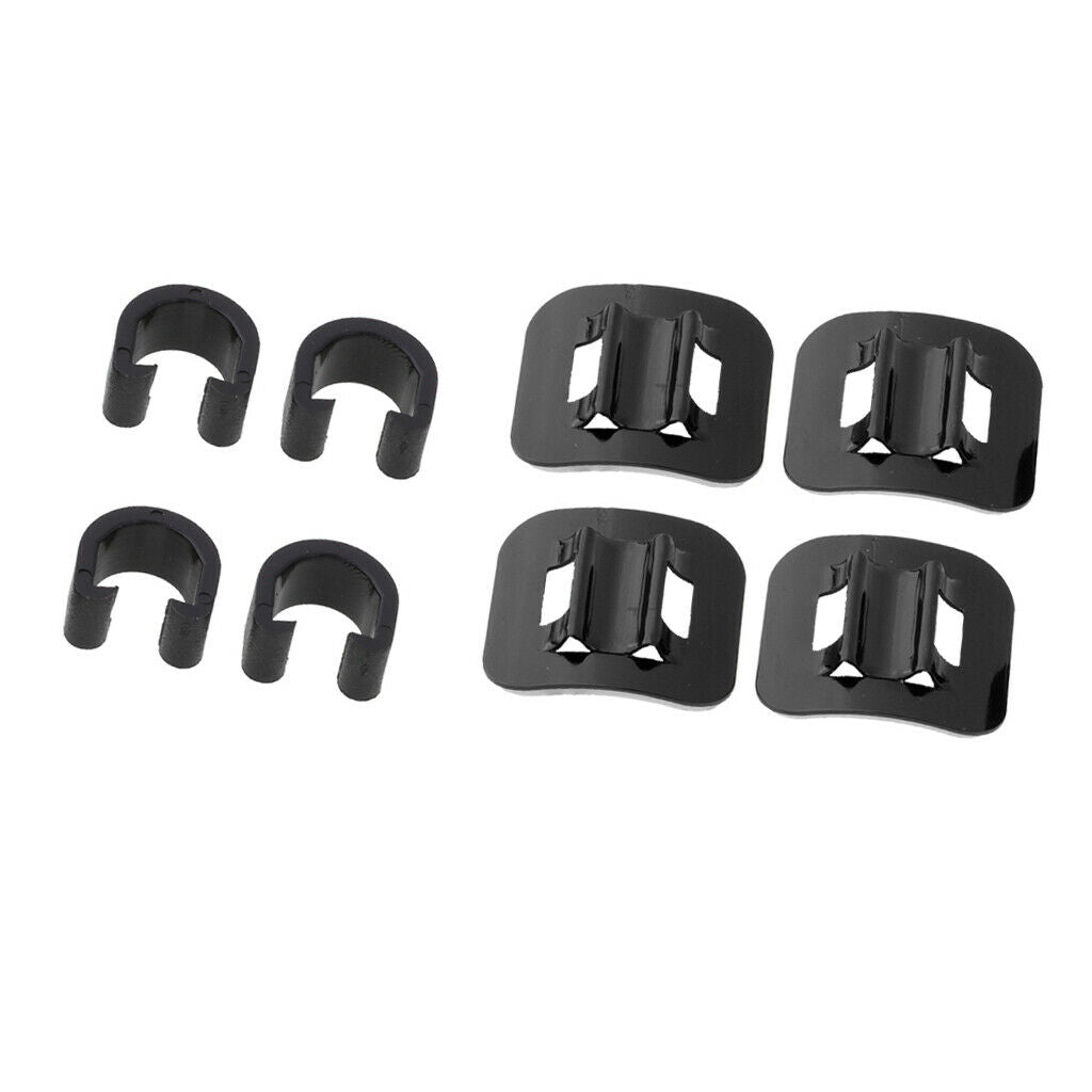 4Pcs/Set Bike Cable Guide Fitting Line Tube Base Clip - Universal for Brake