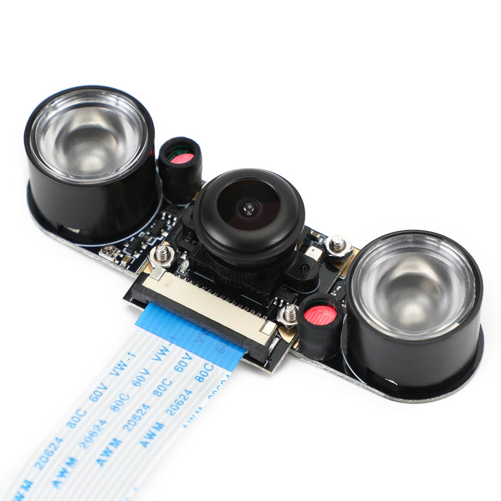 Fisheyes 130 Degree 5Mp Infrared Light Night Vision Camera for Raspberry Pi4B/3B